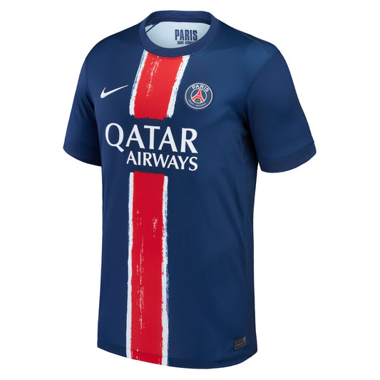 Khvicha Kvaratskhelia Paris Saint-Germain Nike Youth 2024/25 Home  Player Jersey - Navy
