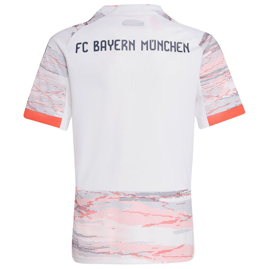 Bayern Munich adidas Youth 2025/26 Away Jersey - White