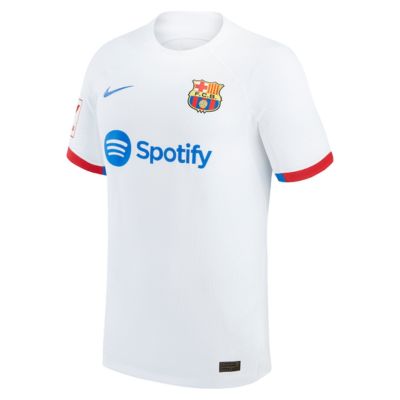 Gavi Barcelona 2023/24 Away Match Player Jersey - White