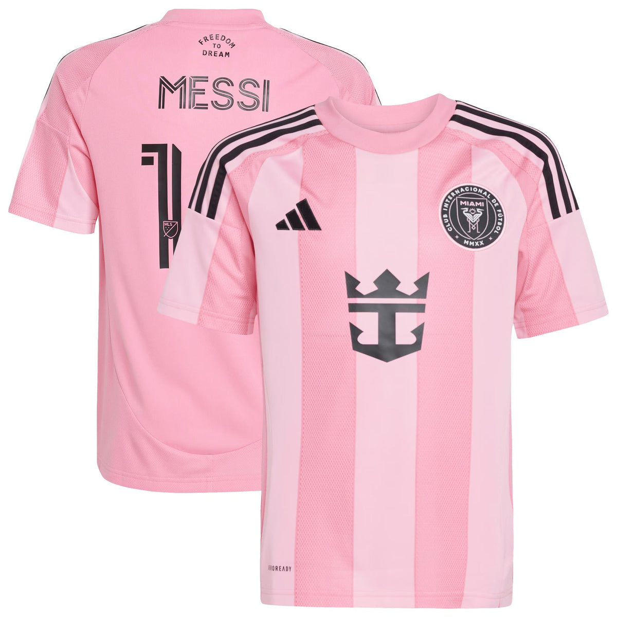 Inter Miami CF adidas Home Jersey AUTHENTIC 2025 Messi #10
