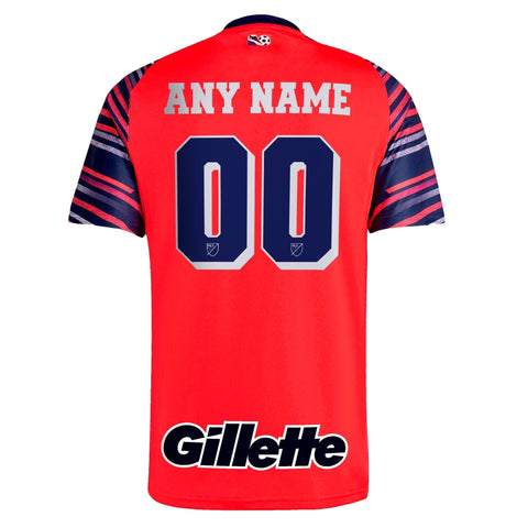 New England Revolution adidas 2025 Third Custom Jersey - Red