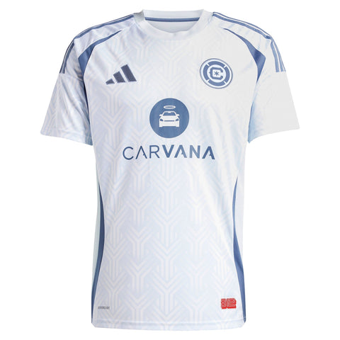 Hugo Cuypers Chicago Fire adidas 2025 The Municipal Kit Player Jersey - Light Blue