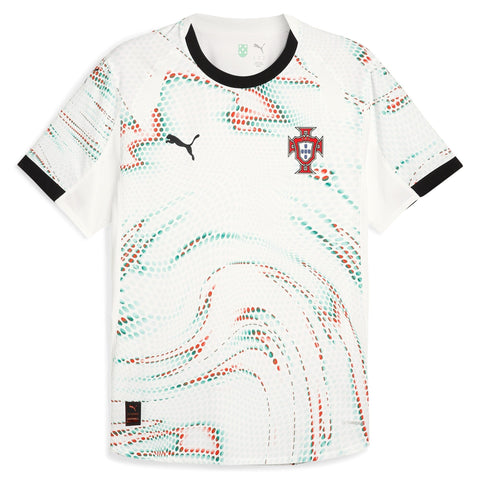Portugal National Team Puma 2025 Away Authentic Jersey - White