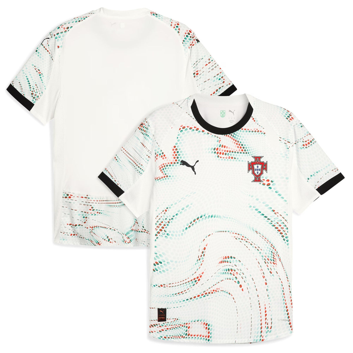 Portugal National Team Puma 2025 Away Authentic Jersey - White