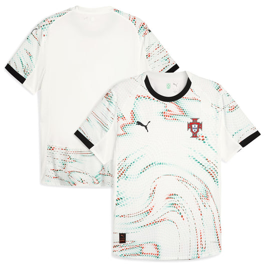 Portugal National Team Puma 2025 Away Authentic Jersey - White