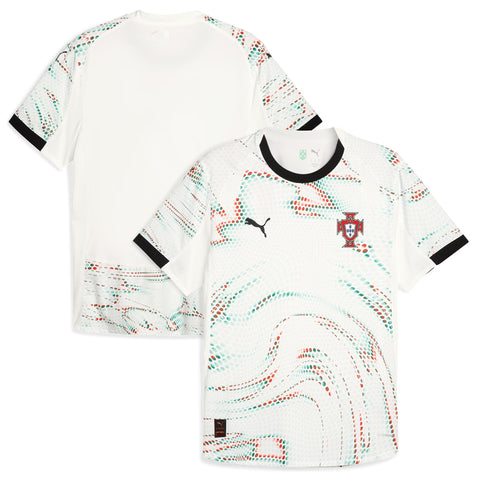 Portugal National Team Puma 2025 Away Authentic Jersey - White