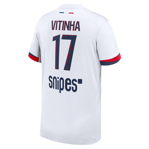 PSG Nike Away Stadium Shirt 2024-2025  Vitinha 17 printing
