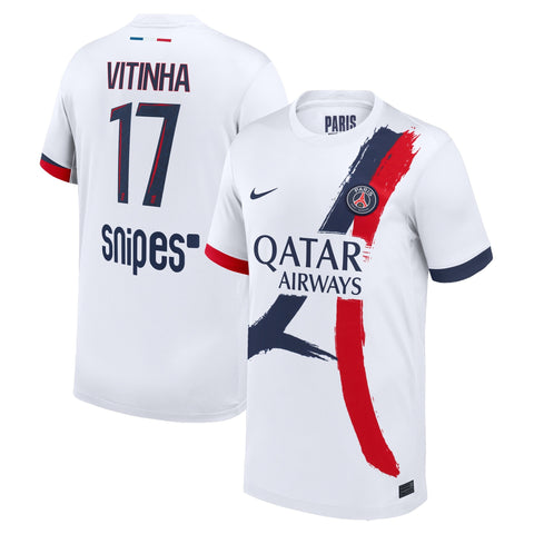 PSG Nike Away Stadium Shirt 2024-2025  Vitinha 17 printing